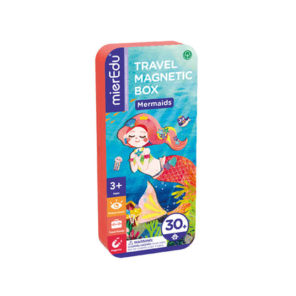 mierEdu Magnetic Travel Set: Dress-Up Figures - Mermaid