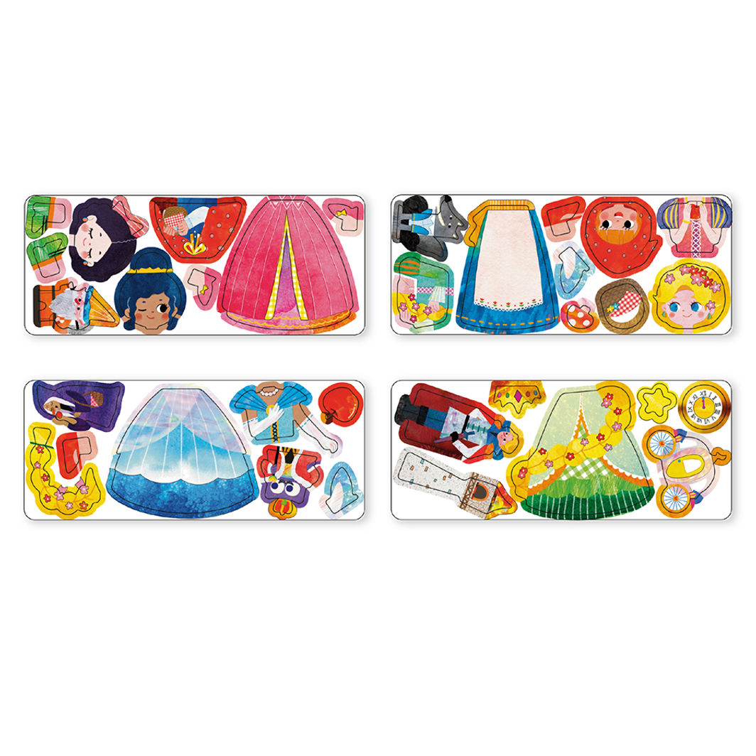 mierEdu, Magnetic Travel Set, Dress-Up Figures - Adventure