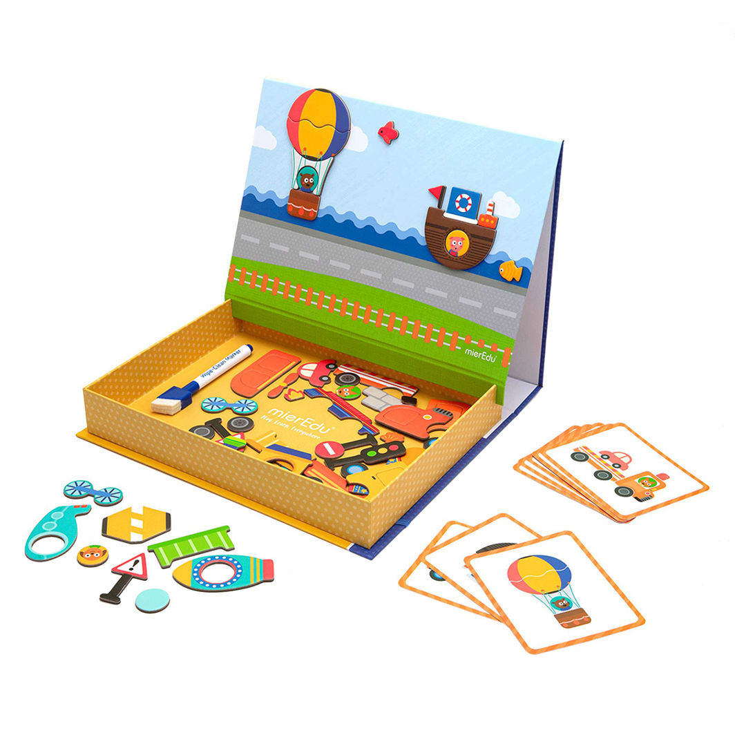 mierEdu, Magnetic Playset – Vehicles