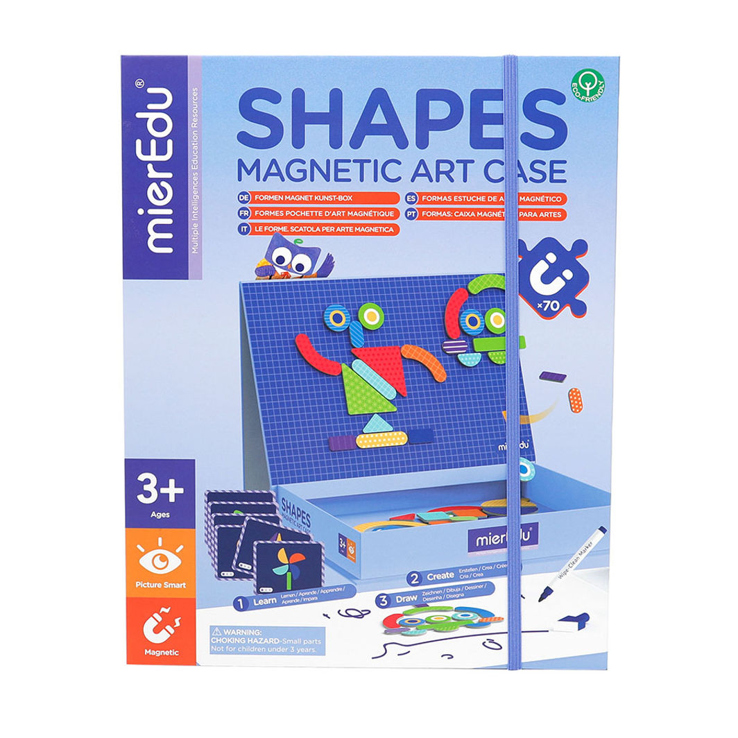 mierEdu Magnetic Playset - Shape and Figure