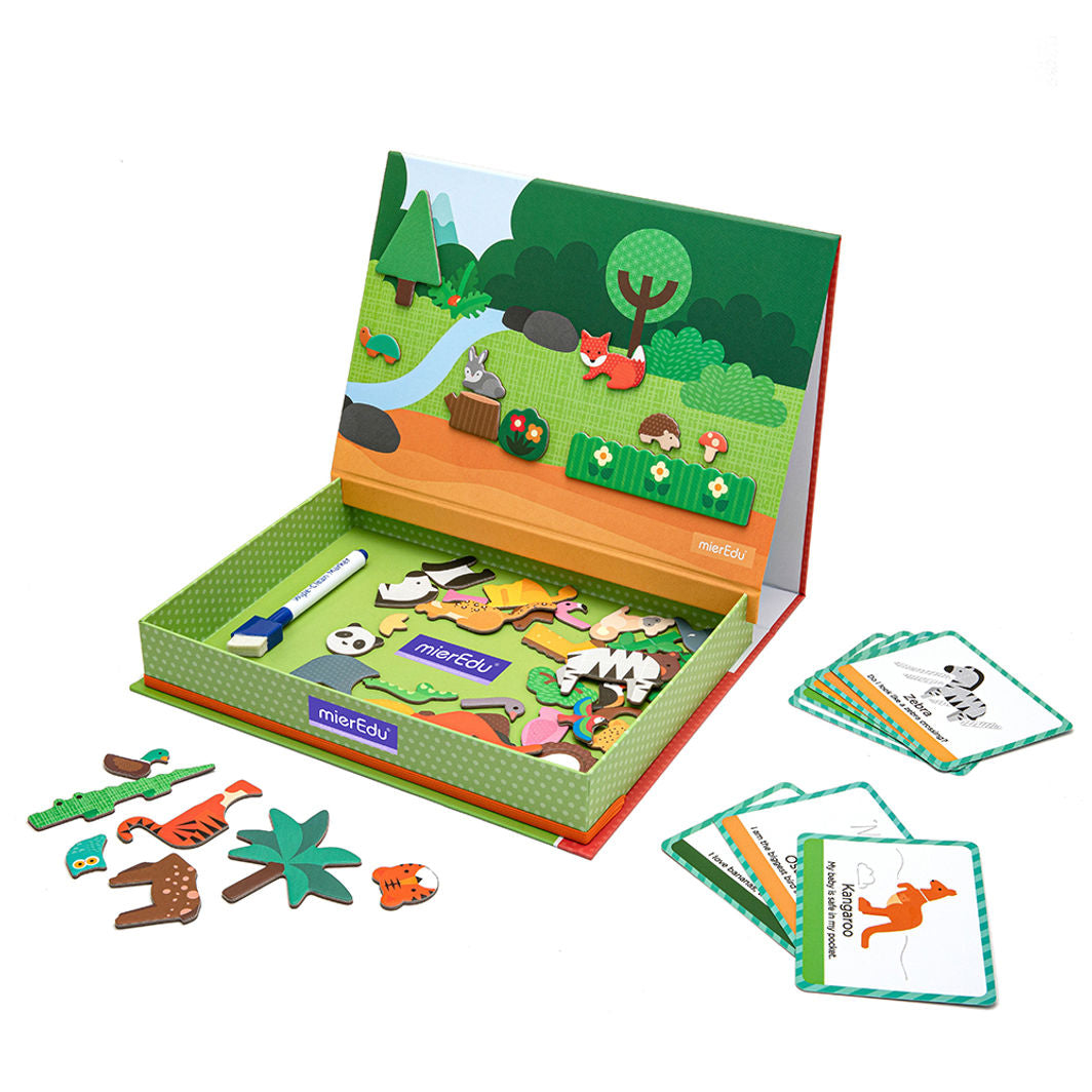 mierEdu Magnetic Playset - Animal World