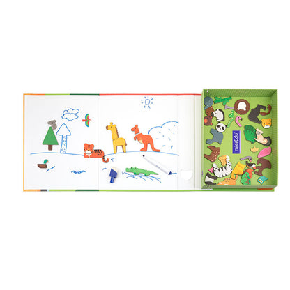 mierEdu Magnetic Playset - Animal World