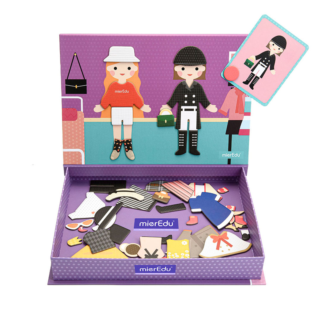 mierEdu, Magnetic Playset - Dress-Up