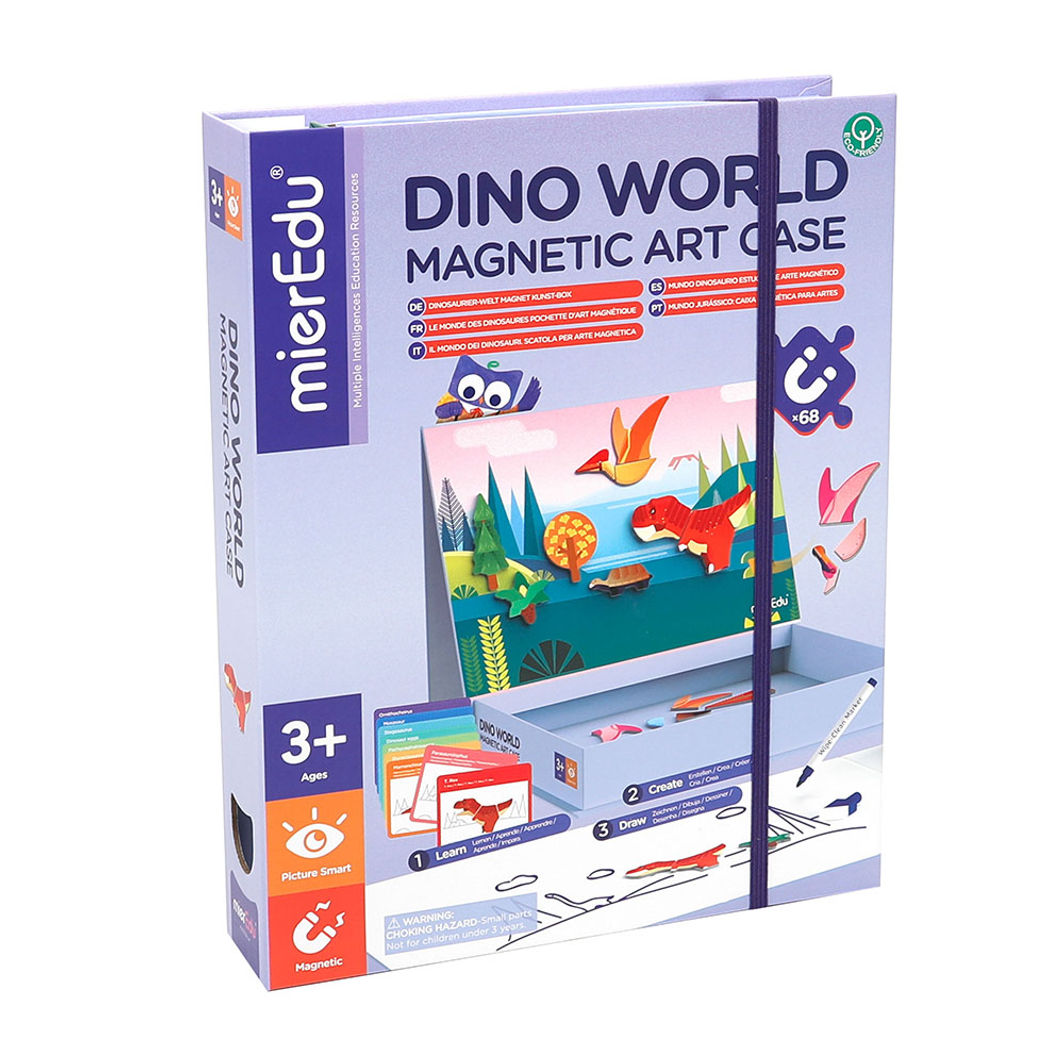 mierEdu, Magnetic Play Set - Dinosaurs