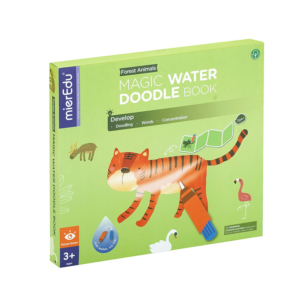 mierEdu, Water Painting Book – Wild Animals