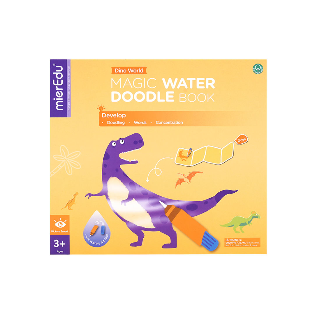 mierEdu Water Painting Book - Dinosaurs