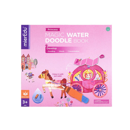 mierEdu, Water Painting Activity Book - Princess