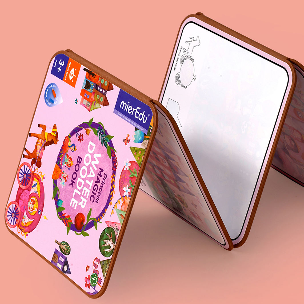 mierEdu, Water Painting Activity Book - Princess