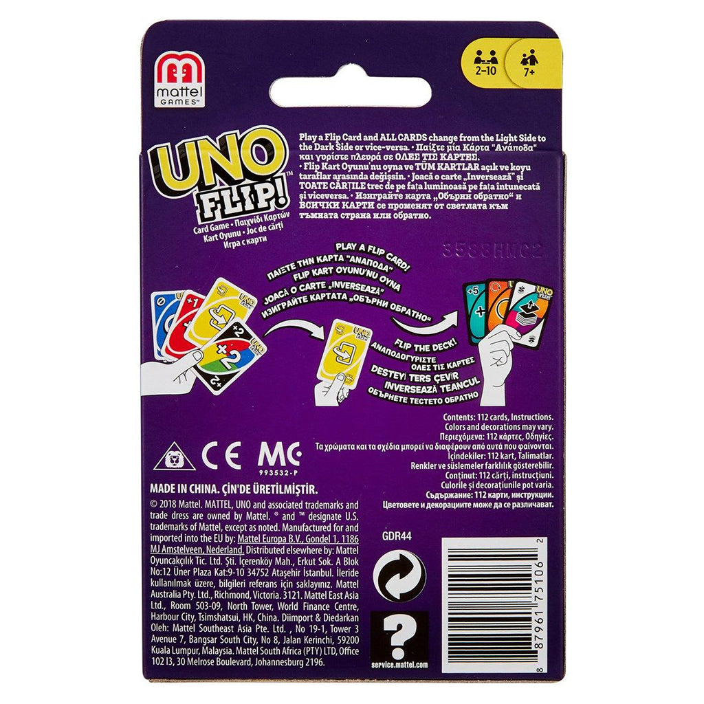 Uno Card Game, Flip Edition