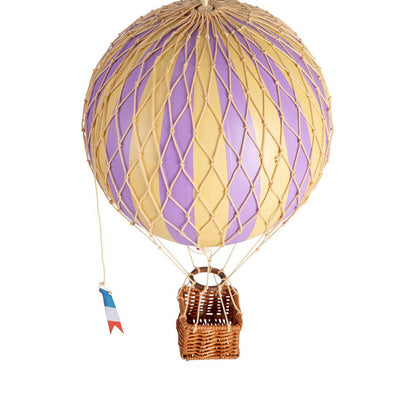 Hot Air Balloon, Lavender - 18 cm