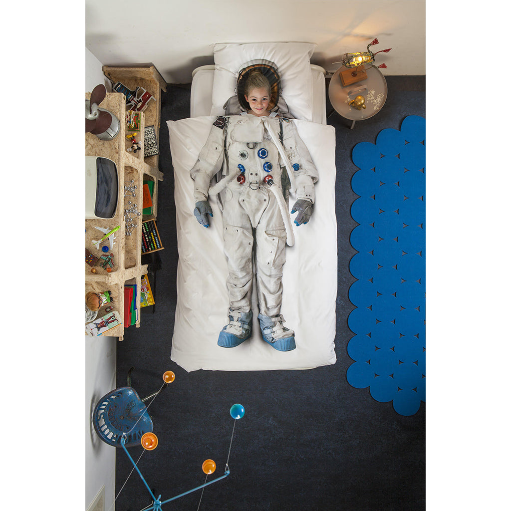 Snurk Adult Bedding, Organic - Astronaut