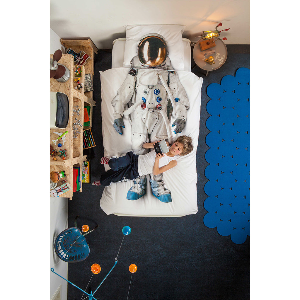Snurk Adult Bedding, Organic - Astronaut