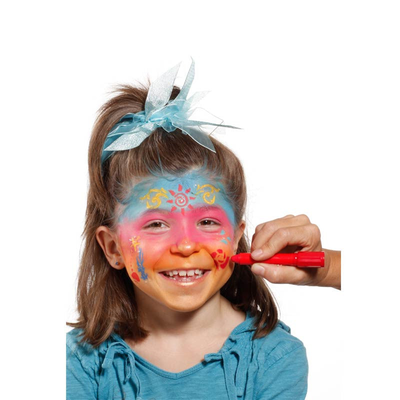 Ansigtsmaling, parabenefri - pakke m 6 stk