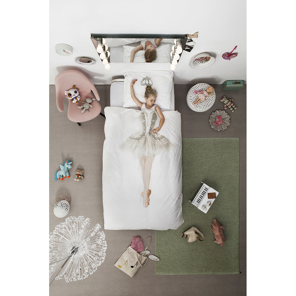 Snurk Adult Bedding, Organic - Ballerina