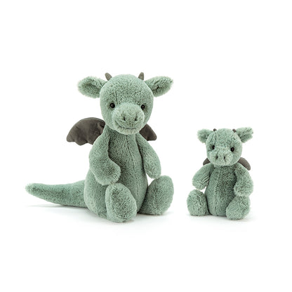 Jellycat Plush Toy, Bashful Dragon - 31 cm