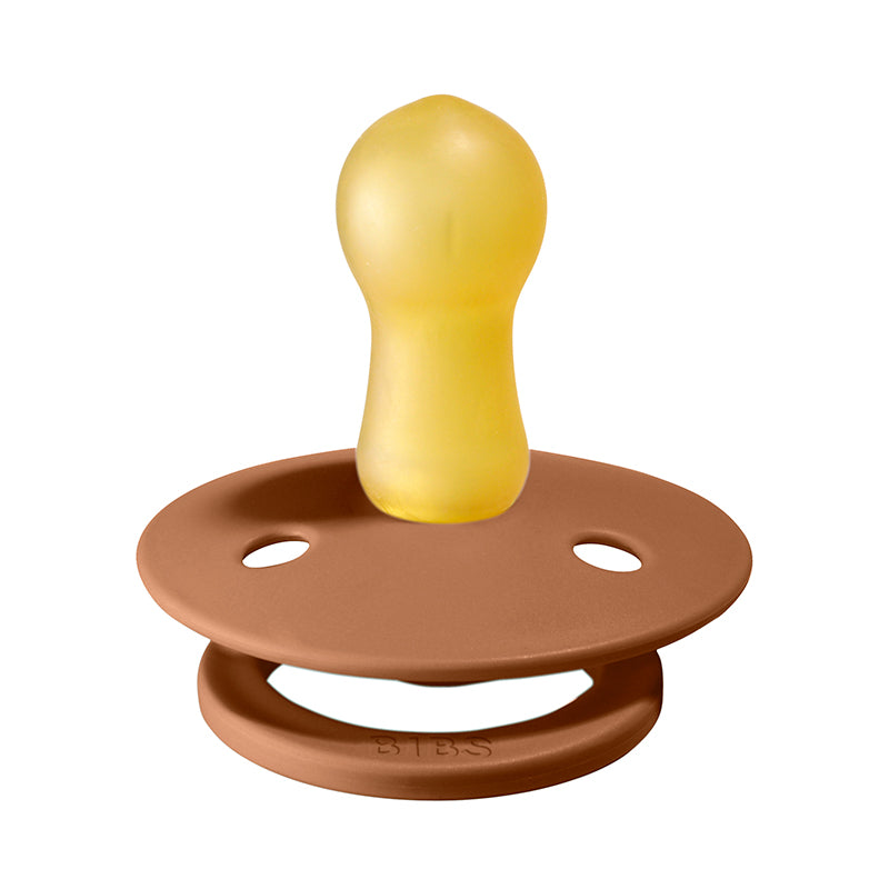 Bibs sut i naturgummi, str. 2 - Earth