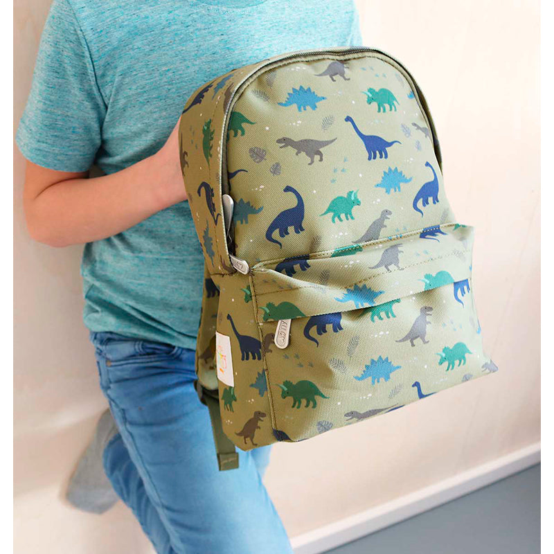 A Little Lovely Company Small Backpack – Dinosaur