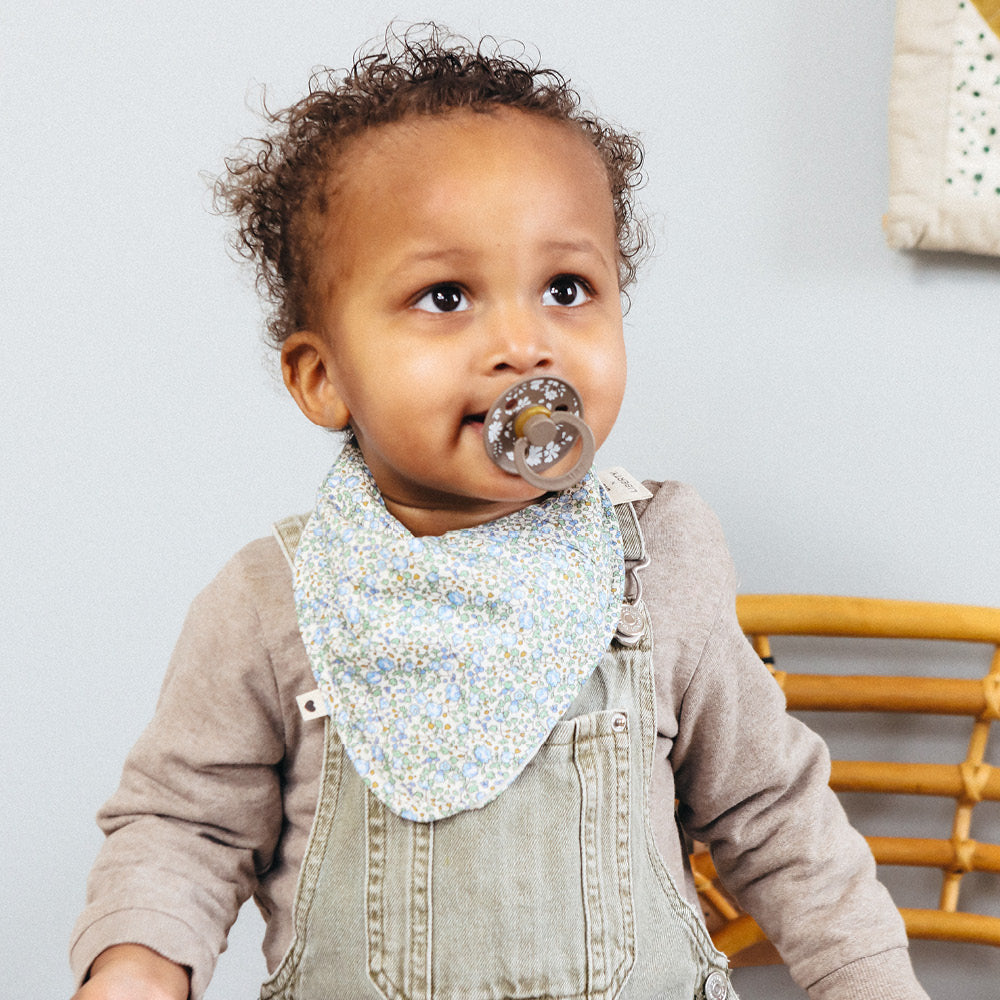 Bibs Liberty, Pack of 2, Natural Rubber Pacifiers, Size 2 - Capel - Blush Mix