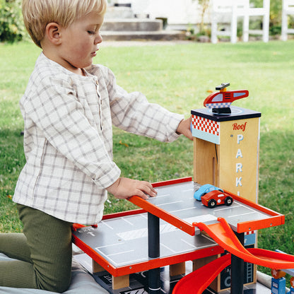Tender Leaf, 5 Construction Vehicles – Parking Garage