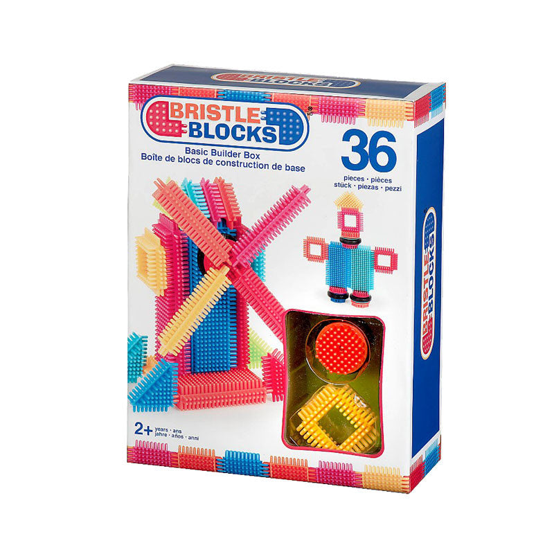 Bristle Blocks samleklodser, 36 stk.
