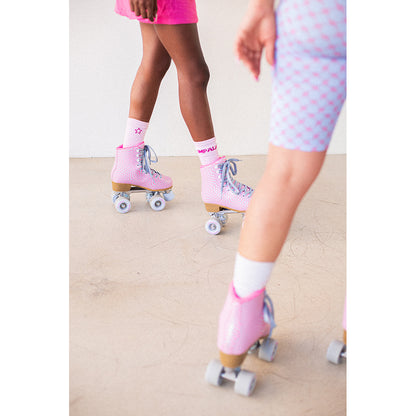 Impala Roller Skates for Kids, Wavy Check - Sizes 34-40