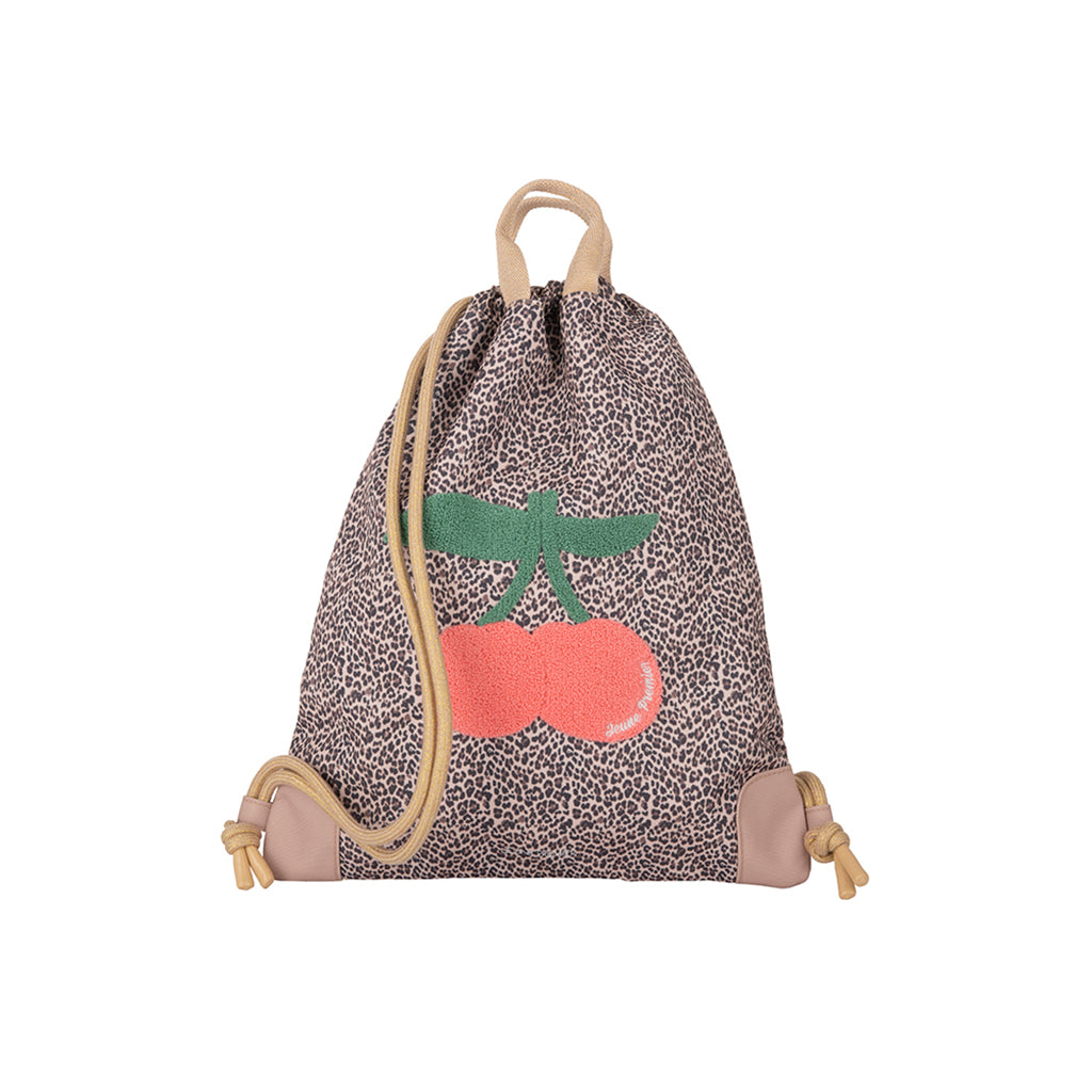 Jeune Premier City Bag / Backpack – Leopard Cherry