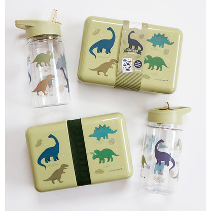 A Little Lovely Company Water Bottle, Dinosaur