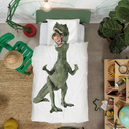 Snurk Organic Bedding for Adults – Dinosaur