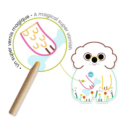 Djeco Coloring Set – Pets