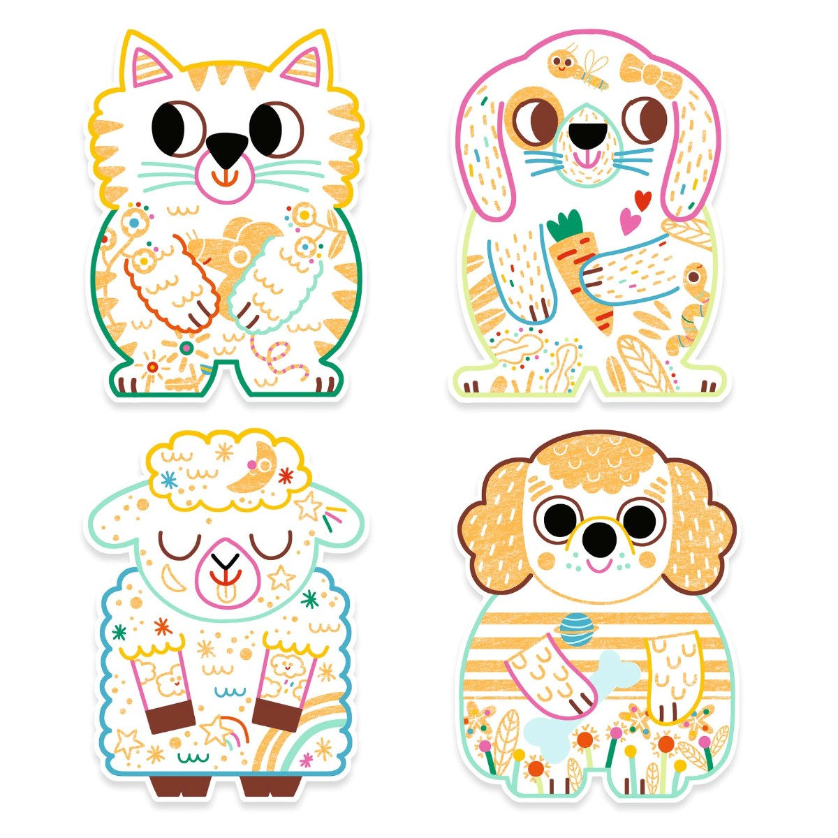 Djeco farvelæg, Kæledyr DJ00061