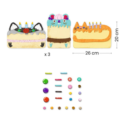 Djeco Mosaics, Cake Cats
