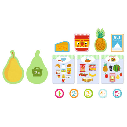 Djeco Grocery Store Playset, Mia &amp; Léo