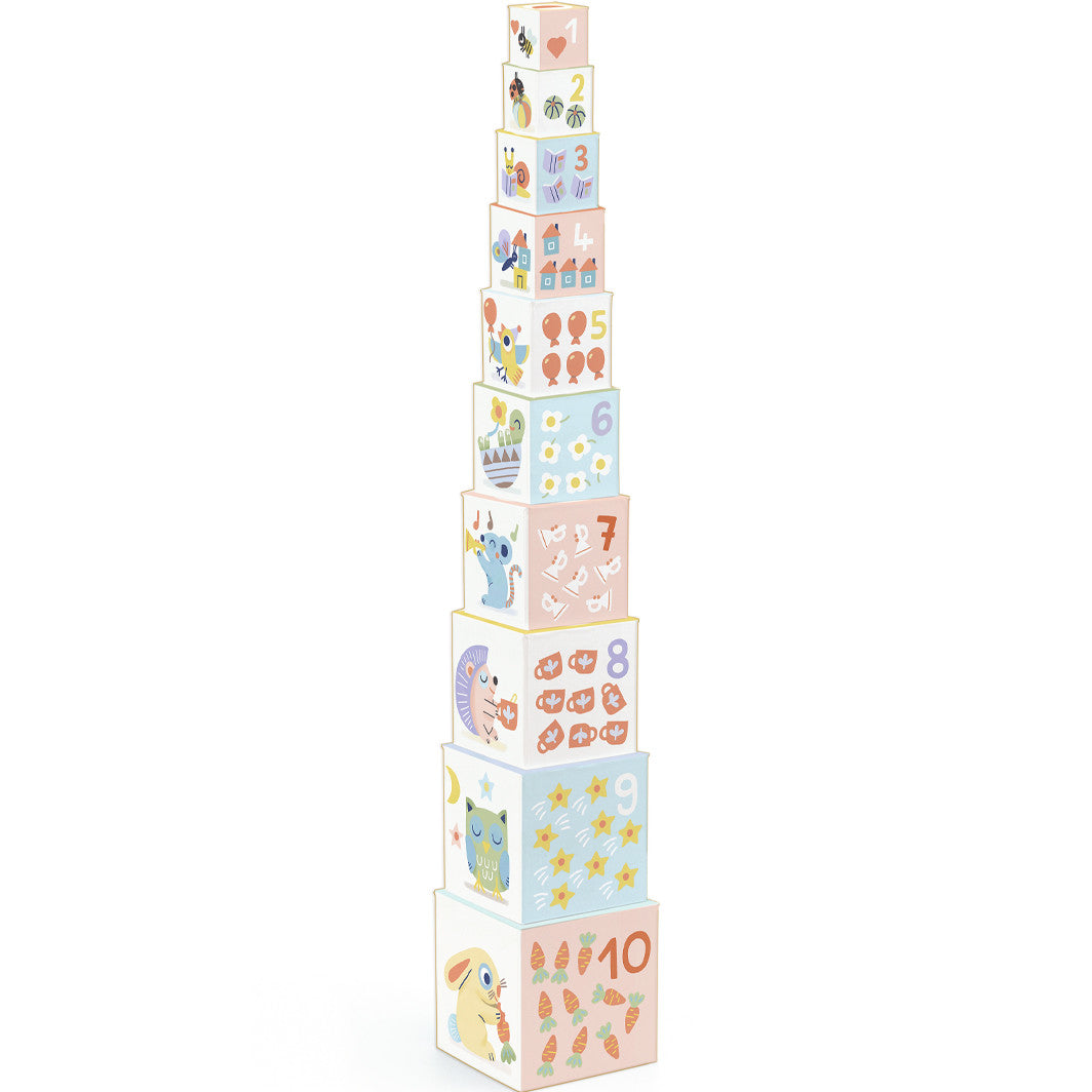Djeco Stacking Blocks, BabyBloki