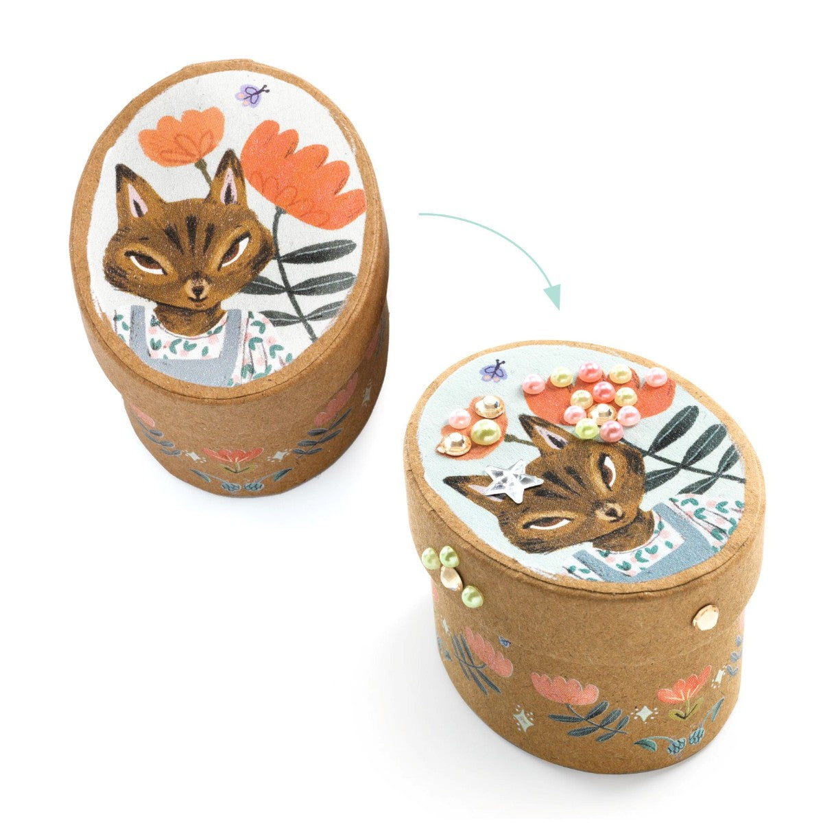 Djeco DIY - 5 Mini Boxes