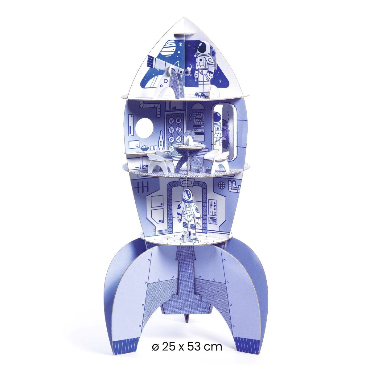 Djeco Farv - Saml - Leg, Rumraket DJ08009