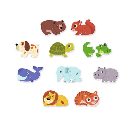 Djeco Duo Puzzle – Animals