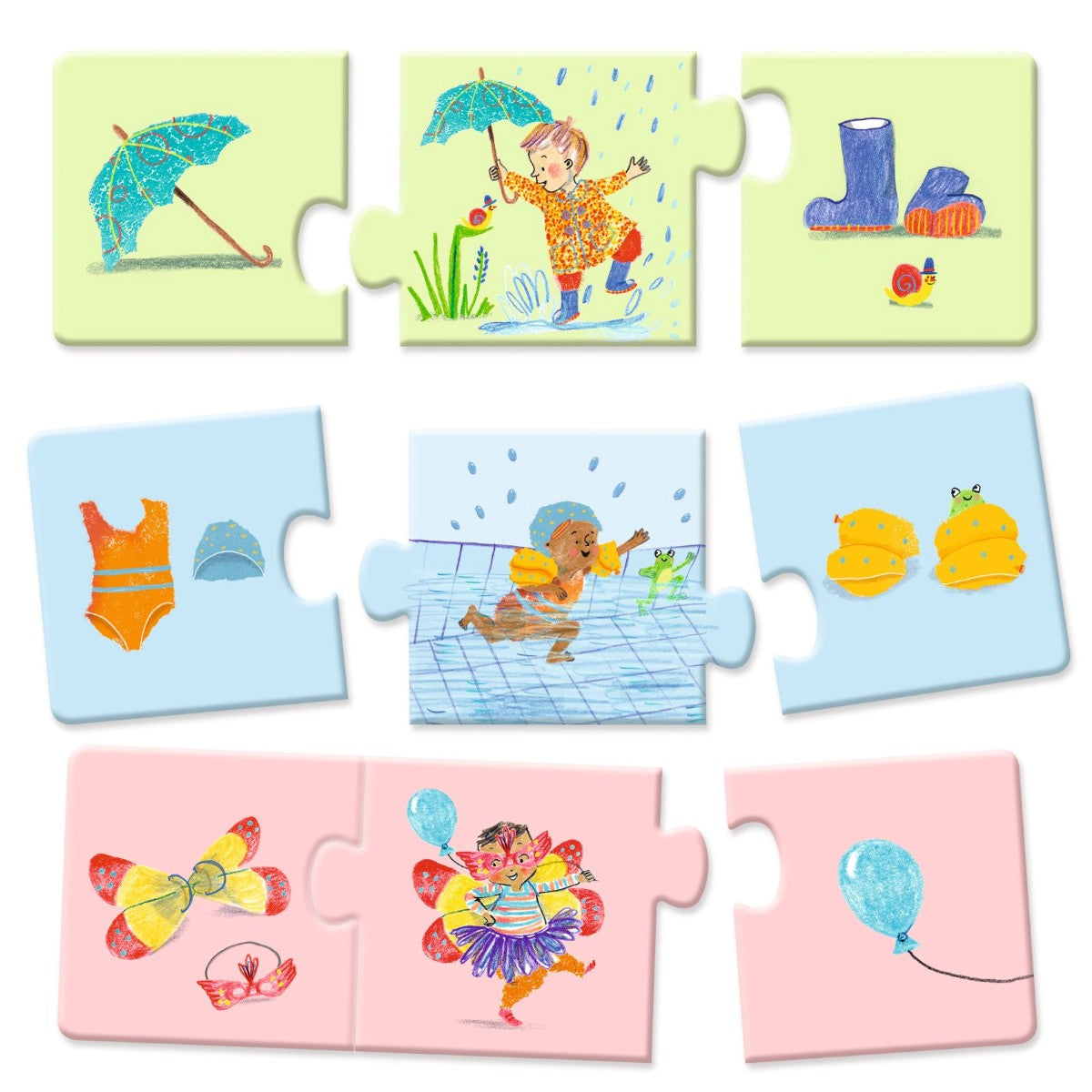 Djeco Lærespil, Mit daglige liv DJ08253