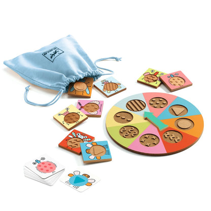 Djeco Sensory Touch and Feel Game, Bzz