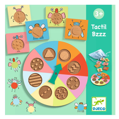 Djeco Sensory Touch and Feel Game, Bzz