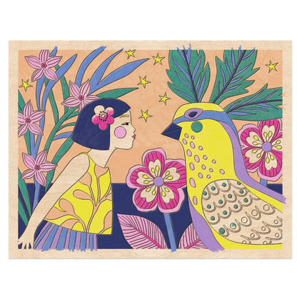 Djeco Creative Coloring, Cute Girls