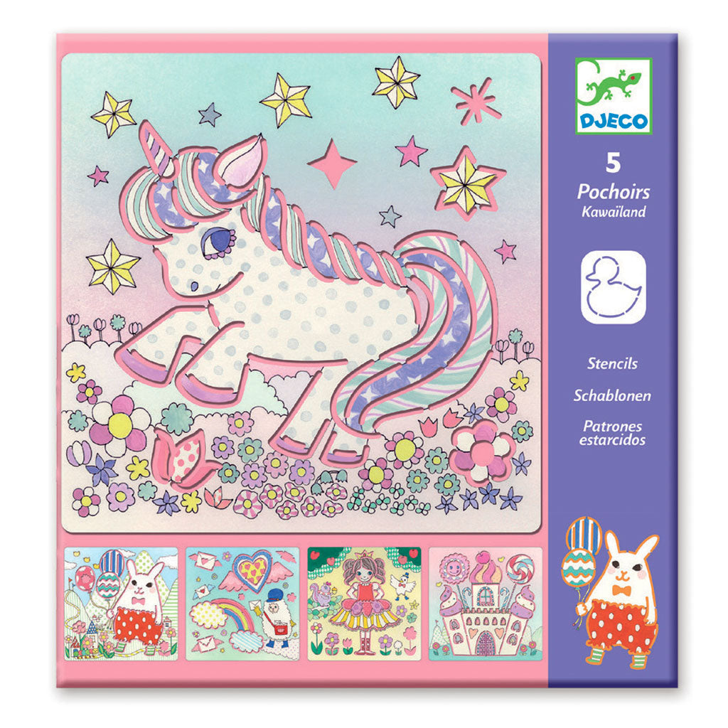 Djeco tegneskabeloner, Kawailand