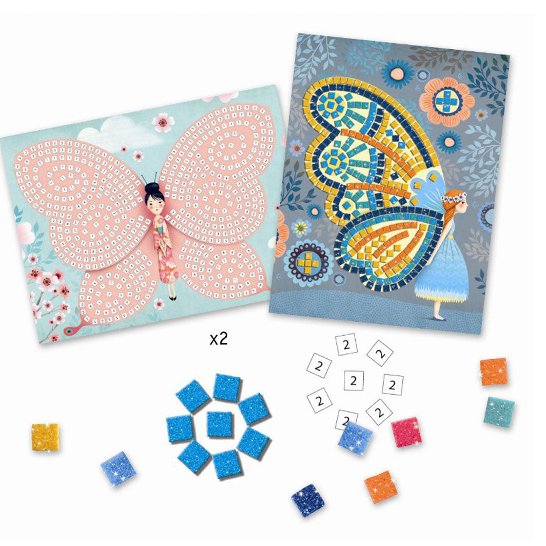 Djeco Creative Mosaic, Butterflies