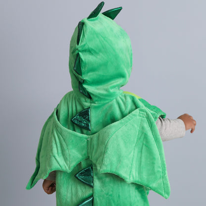 Den Goda Fen Animal Costume, Dragon Cape - Size 1-4 Years