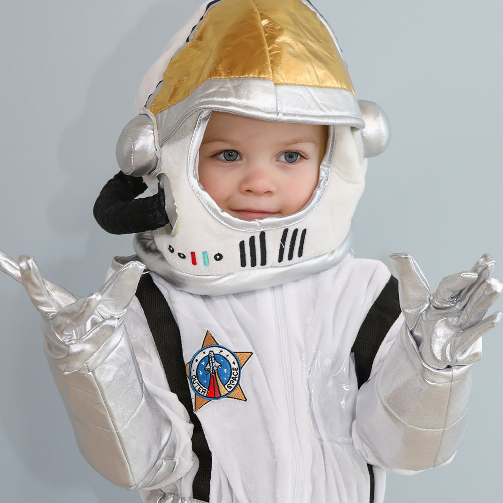 Den Goda Fen Costume, Astronaut Suit - Size 4-6 Years