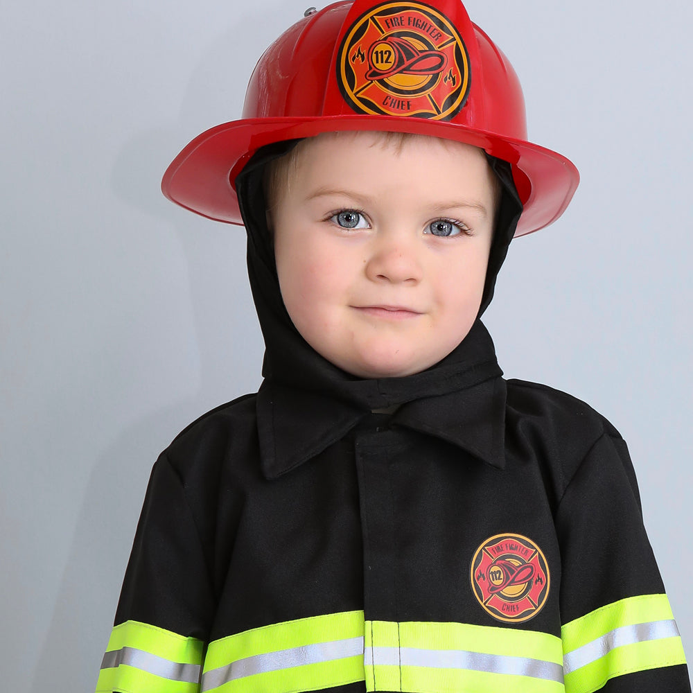 Den Goda Fen Costume, Firefighter Outfit - Sizes 4-6 Years