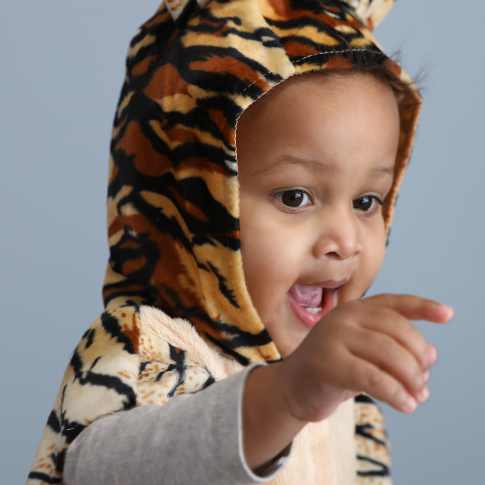 Den goda Fen Animal Costume, Tiger Cape - Ages 1-4