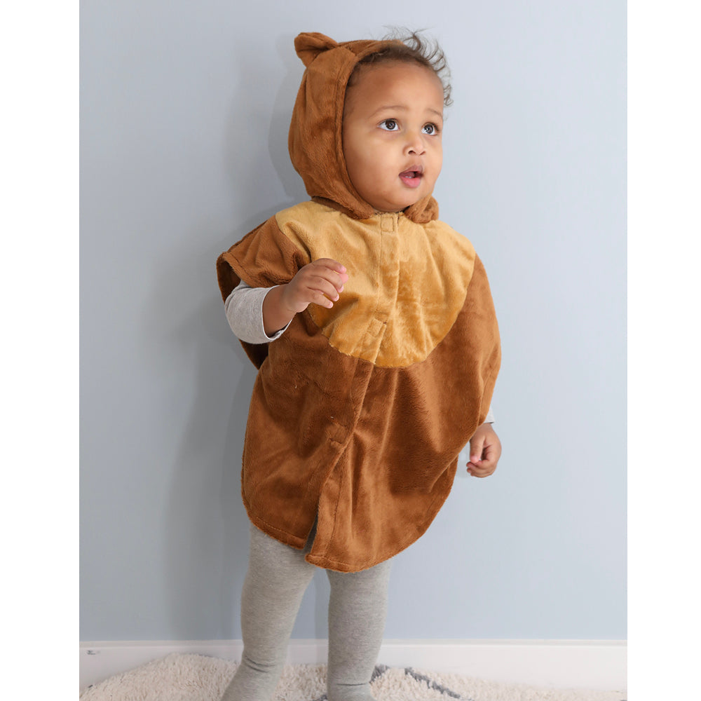 The Good Fairy Animal Costume, Bear Cape - Size 1-4 Years