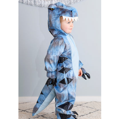 Den goda Fen Animal Costume, Dinosaur T-Rex Jumpsuit – Ages 3-5