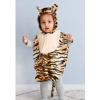 Den goda Fen Animal Costume, Tiger Cape - Ages 1-4