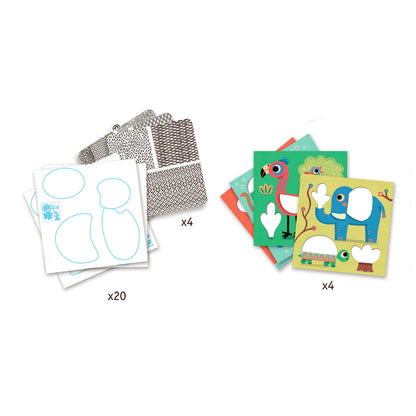 Djeco Scratch Art, Magali&